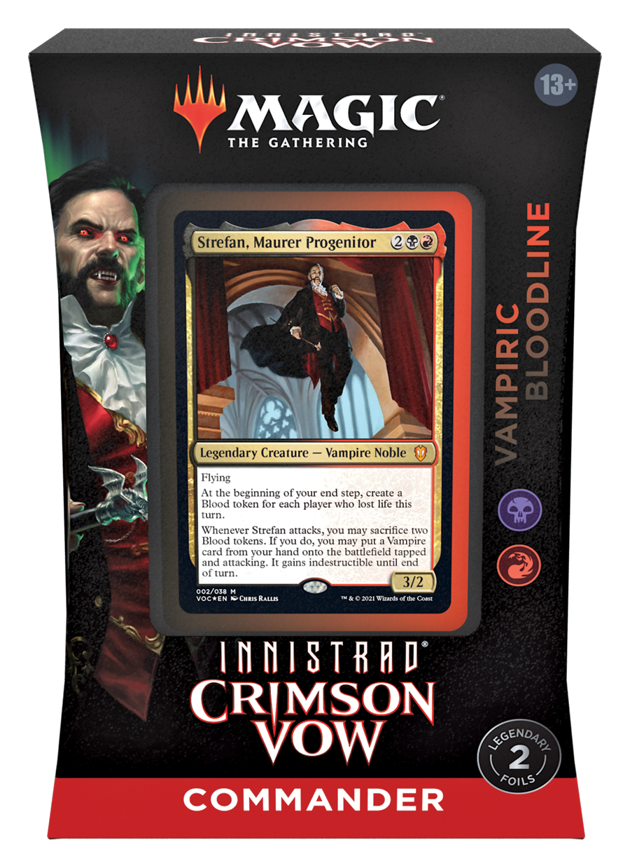 Innistrad Crimson Vow Commander Deck Vampiric Bloodline